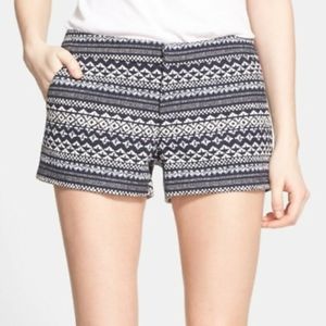 JOIE navy ikat Merci short 4